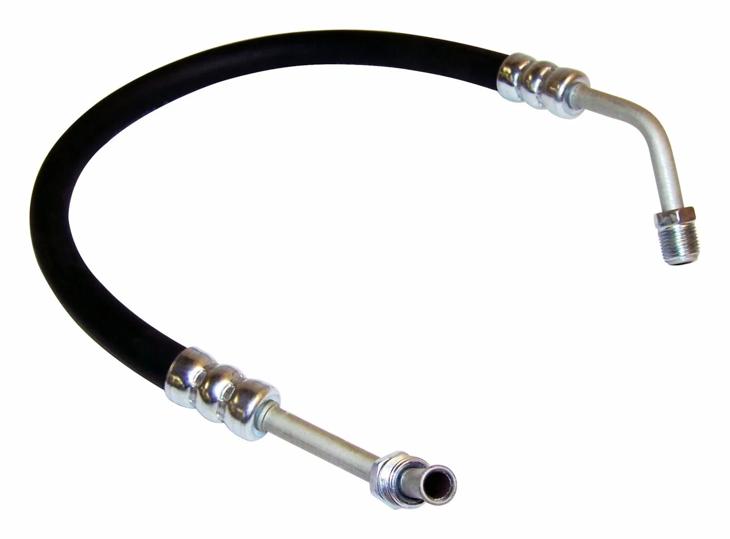 Vintage - Metal Black Power Steering Pressure Hose - J5355891